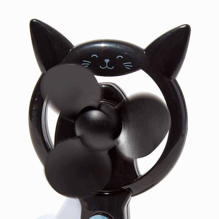 Black Cat Hand Crank Fan,