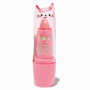 Claire&#39;s Club Pink Cat Flavoured Lip Balm,
