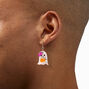 Glittery Ghost Drop Earrings,