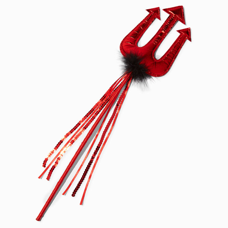 Plush Red Devil Pitchfork,