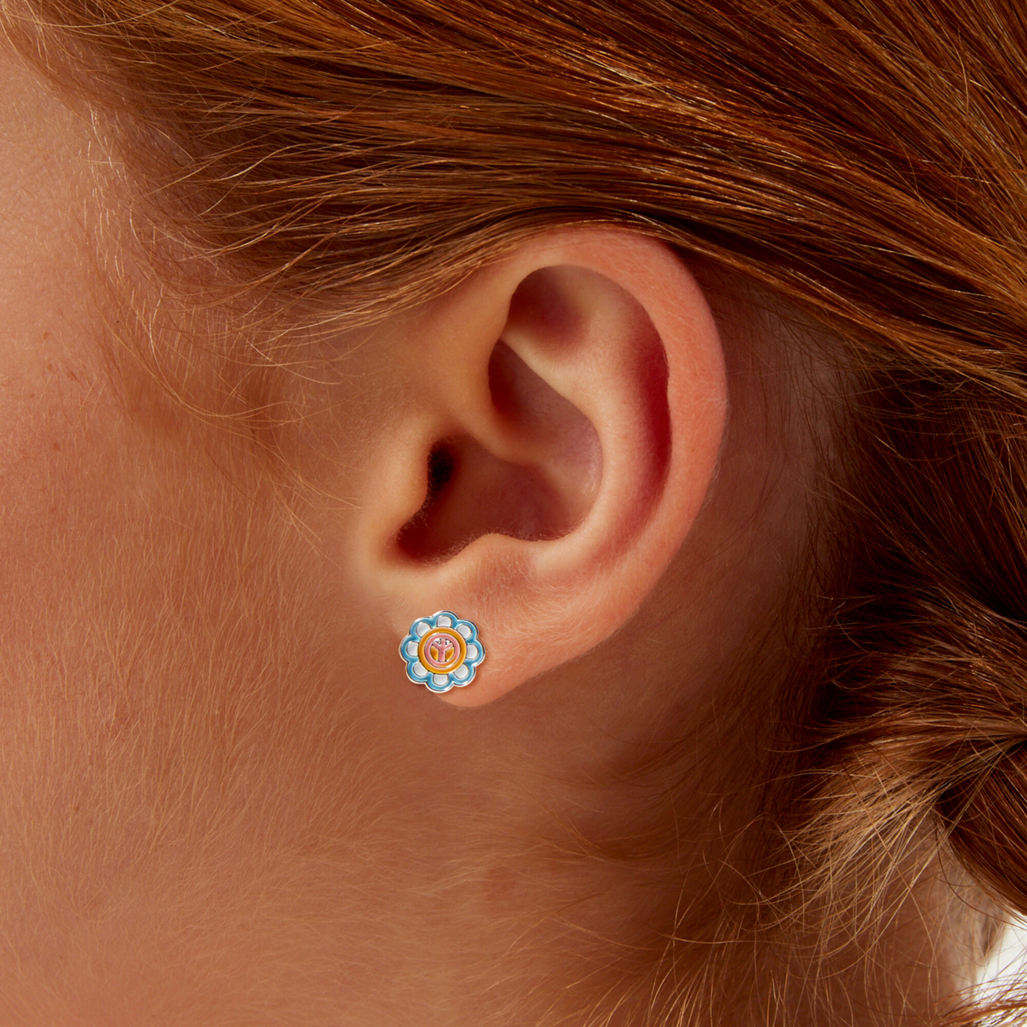 Peace earrings at claire's clearance
