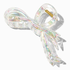 Clear Bow Hair Claw,