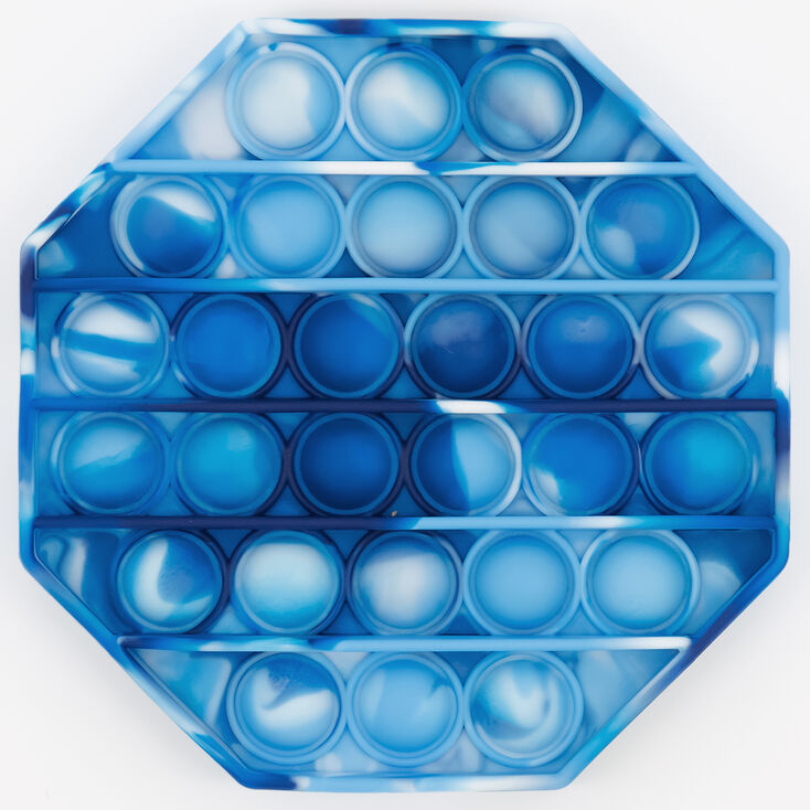 Bright Tie-Dye Push Poppers Fidget Toy &ndash; Styles May Vary,
