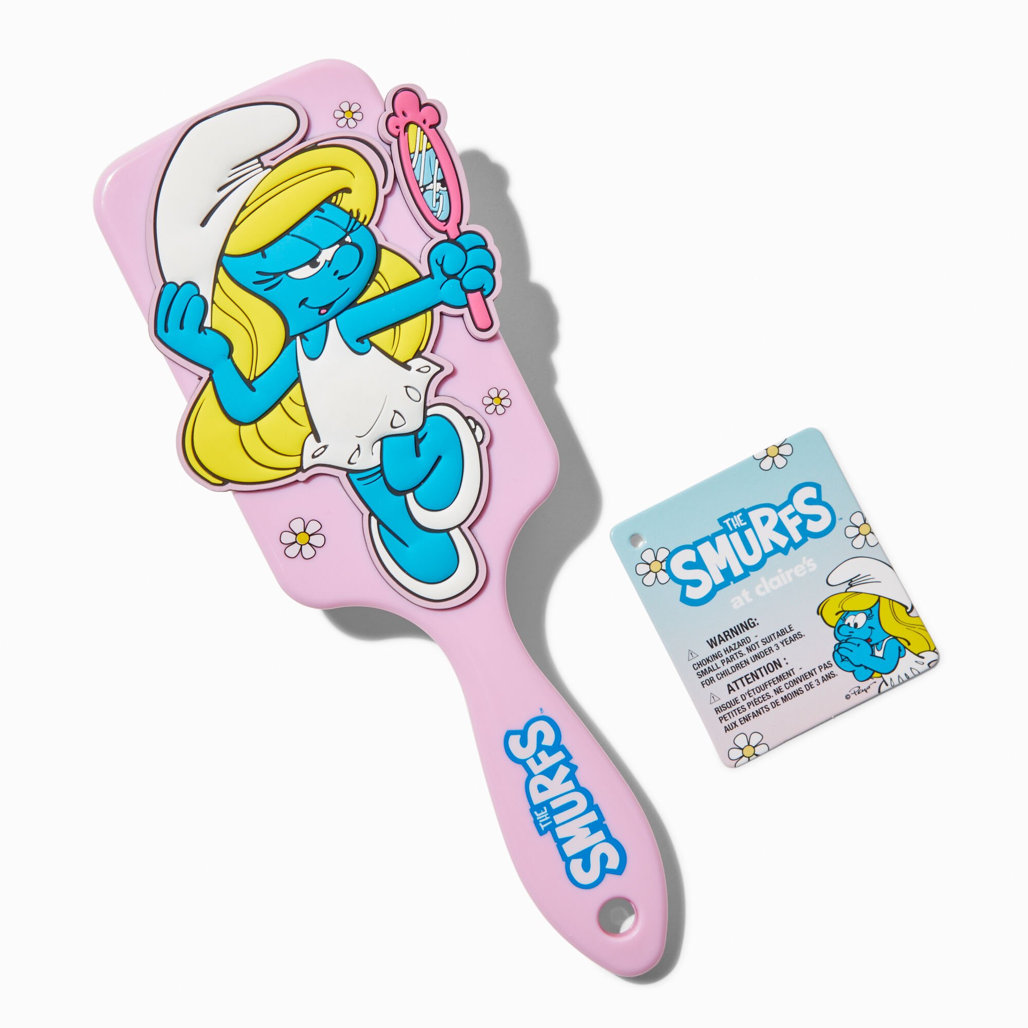 The Smurfs™ Claire's Exclusive Smurfette Paddle Hair Brush,