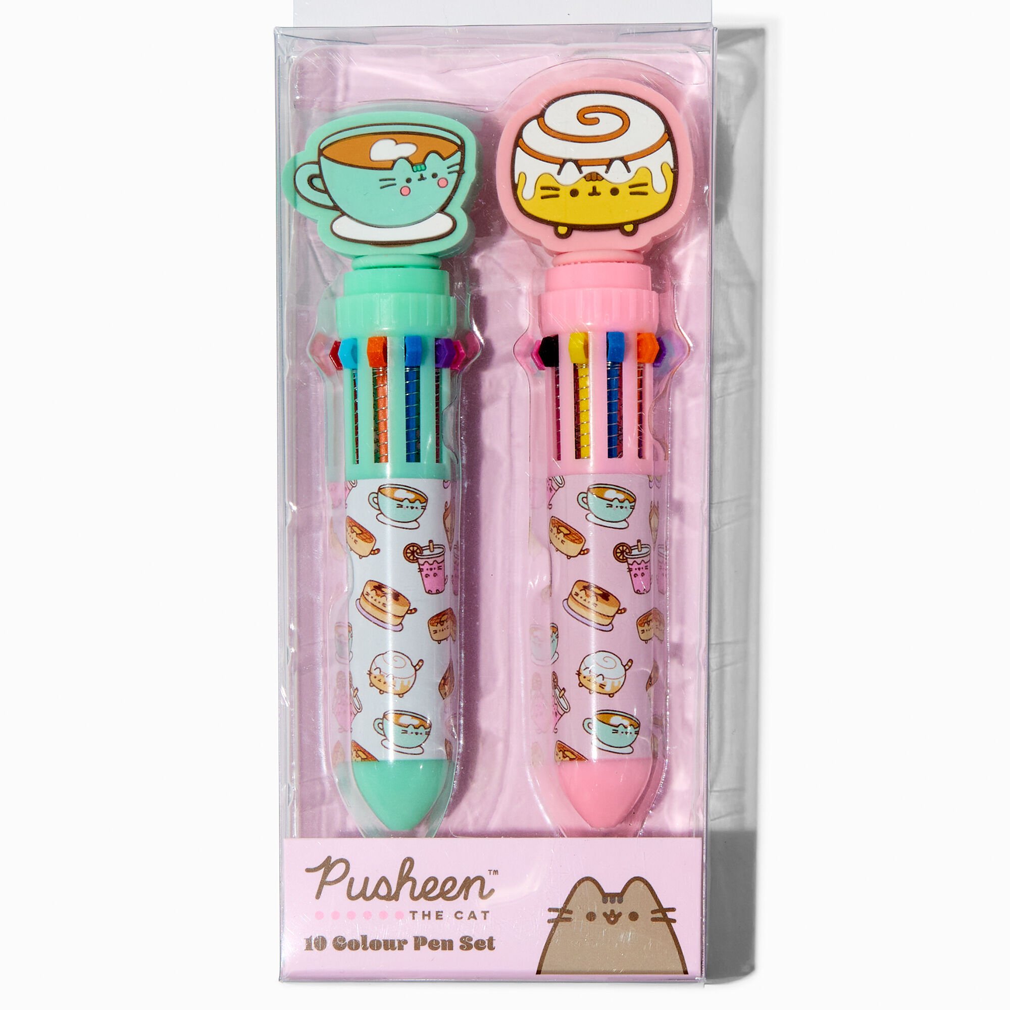 Pusheen® Breakfast Club 10 Color Pen Set - 2 Pack,
