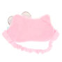 Masque de sommeil arc-en-ciel pastel en fausse fourrure Hello Kitty&reg;,