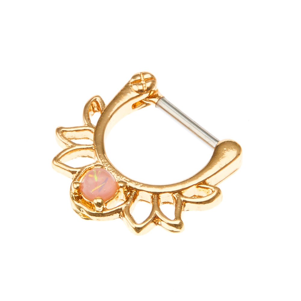 Claire's online septum rings