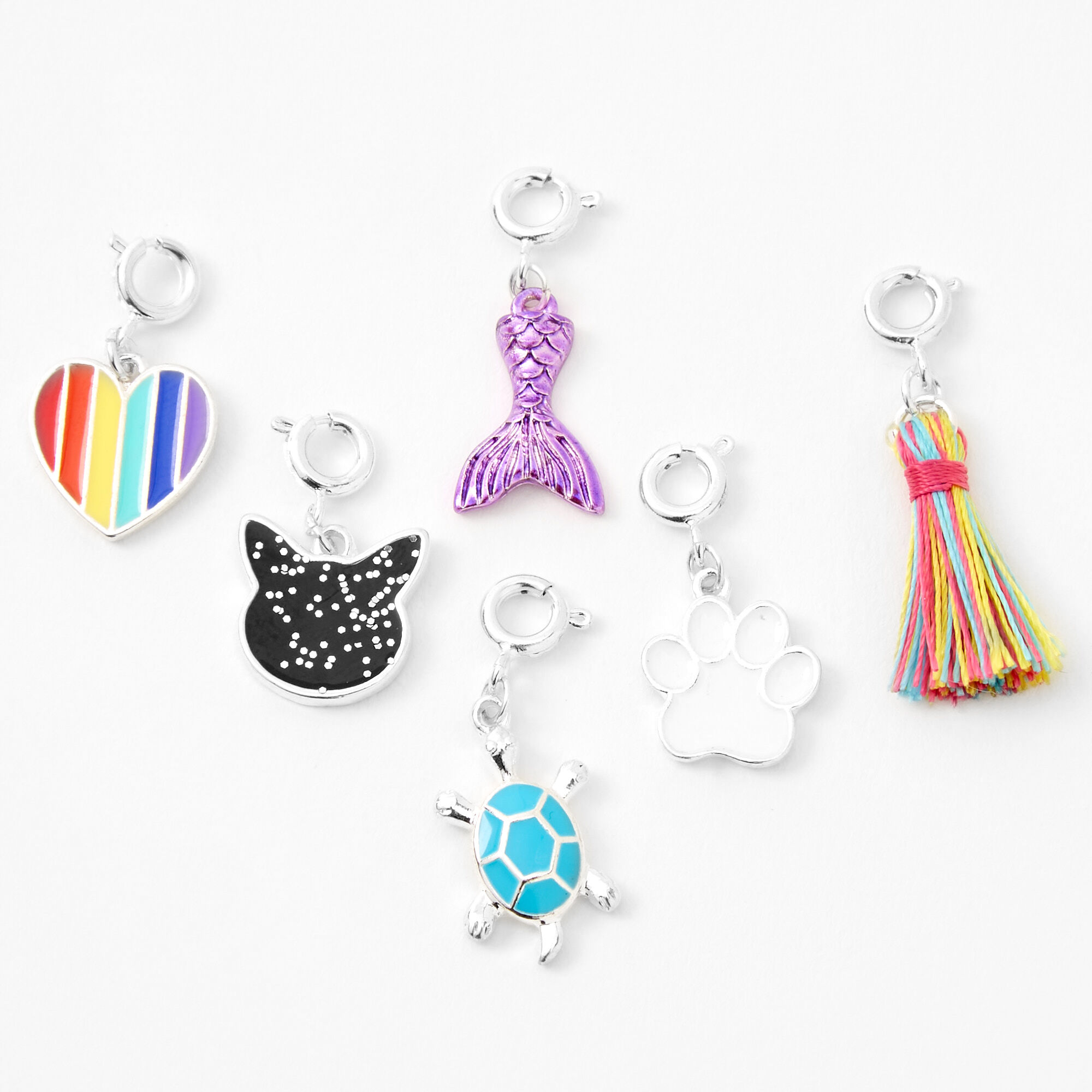 'Make Your Own' Charm Bracelet - Silver,