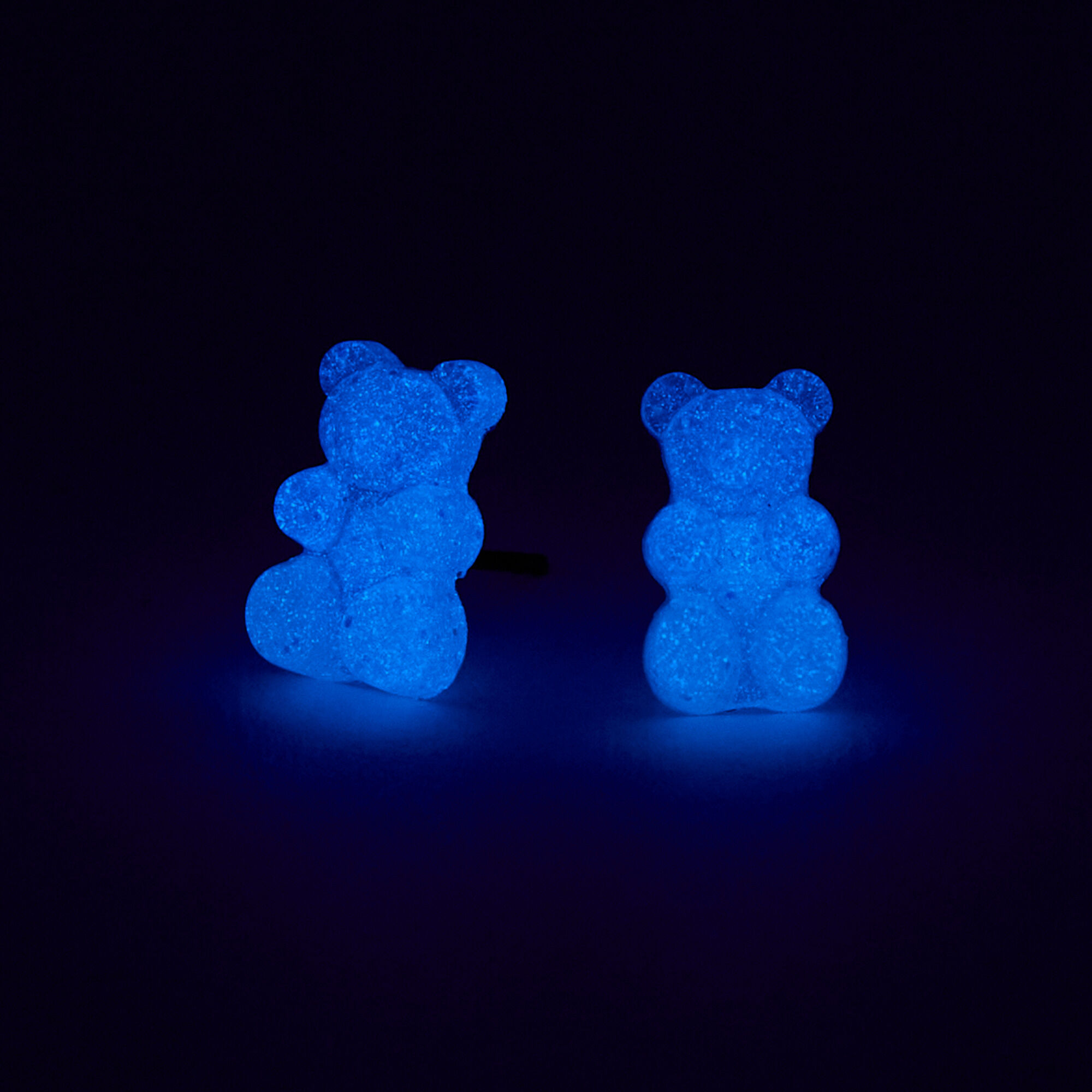 Blue glow in on sale the dark earrings