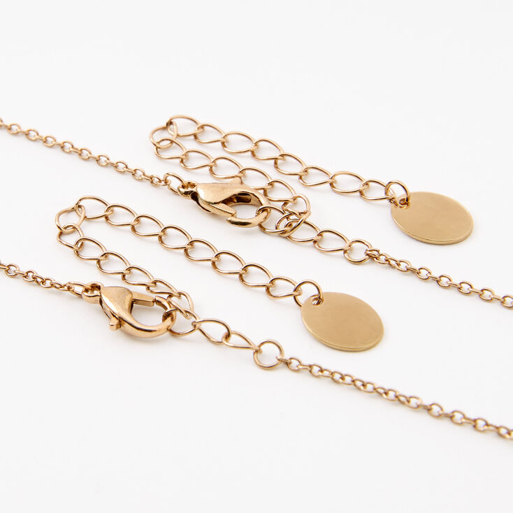 Best Friends Split Strawberry Pendant Necklaces - 2 Pack,