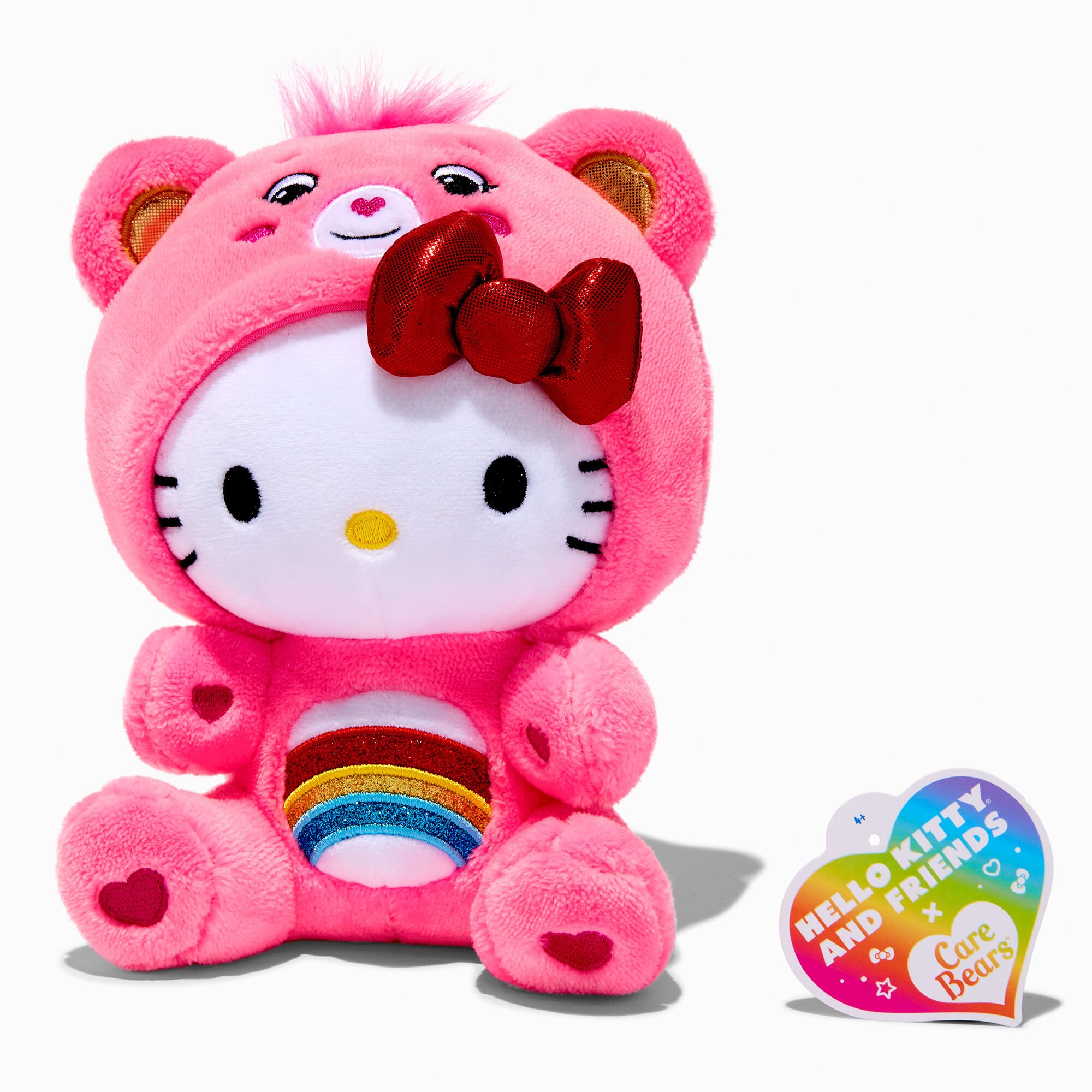 Hello Kitty® And Friends x Care Bears™ 8'' Cheer Bear Plush Toy