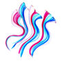 Mermaid Faux Hair Clip In Extensions - 4 Pack,
