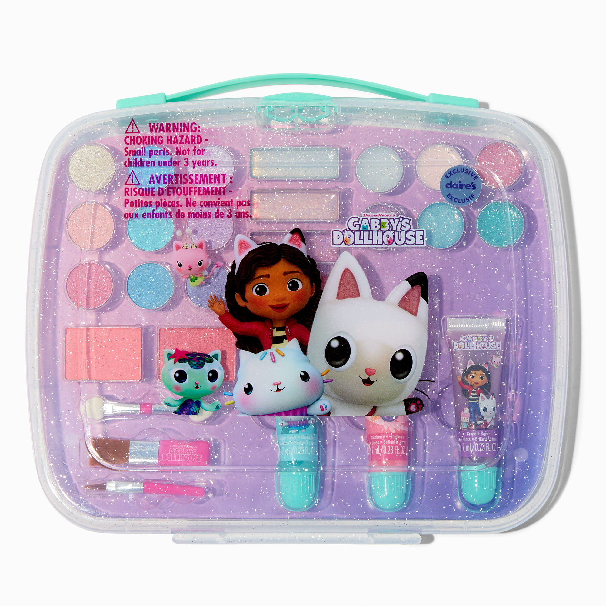 Gabby's Dollhouse™ Claire's Exclusive Glitter Makeup Case,