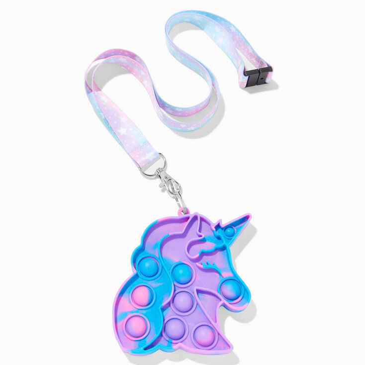 Unicorn Popper Lanyard Fidget Toy,