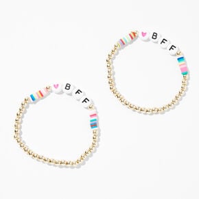Best Friends BFF Beaded Stretch Bracelets &#40;2 Pack&#41;,