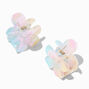 Pastel Iridescent Flower Hair Claws - 2 Pack,