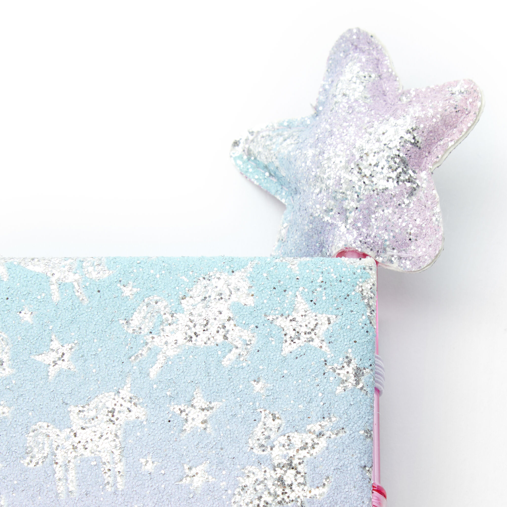 Journal intime à cadenas licorne avec dégradé de tons Claire's Club - Violet,
