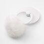 White Poof Ring Stand,