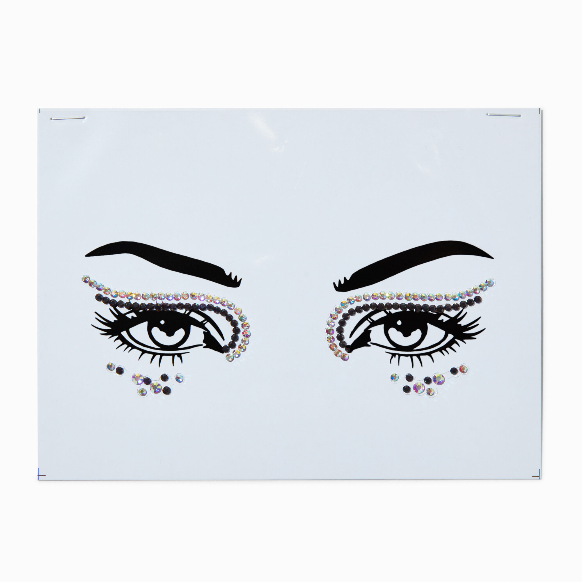 Iridescent Black Eye Gems Claire s