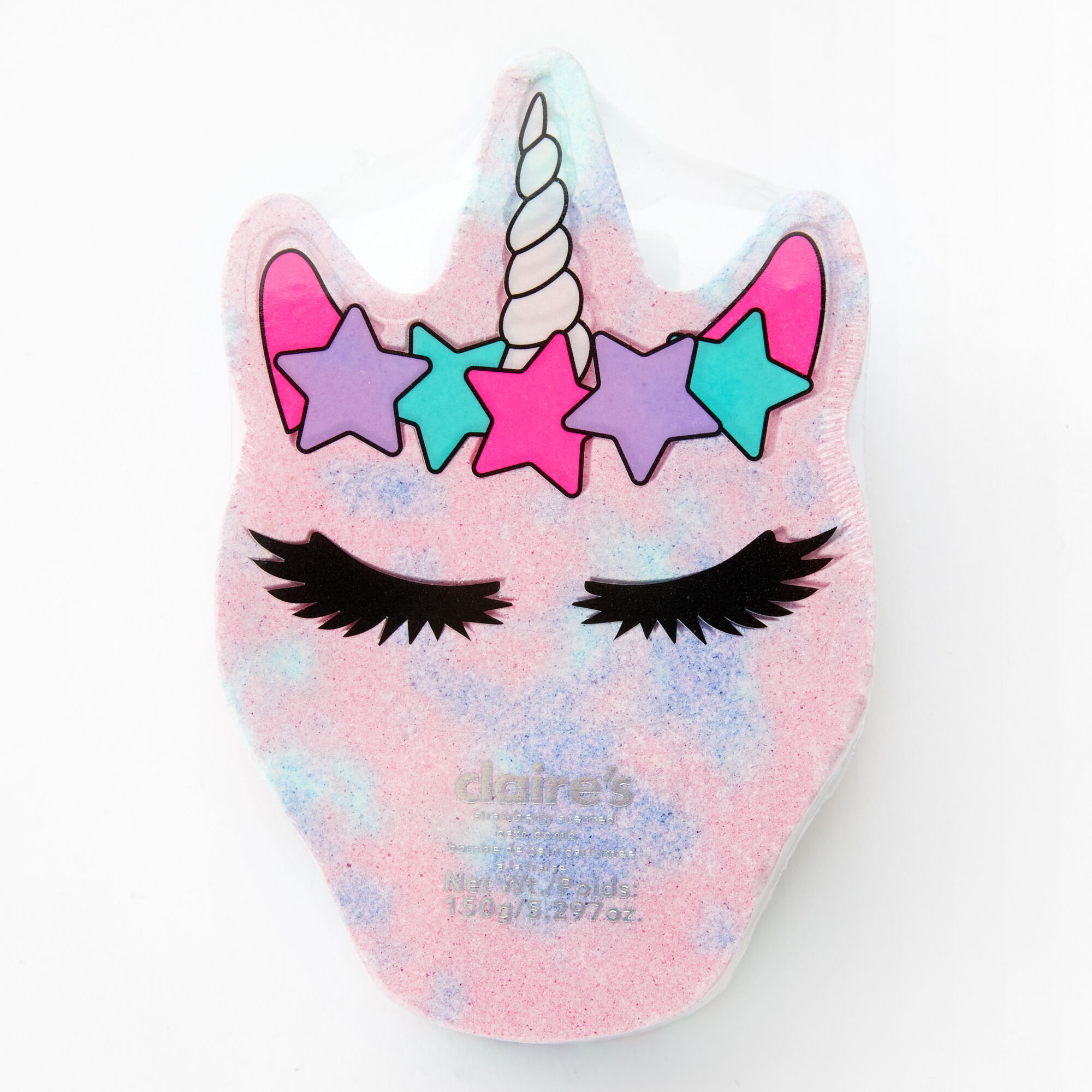 View Claires Unicorn Bath Bomb information