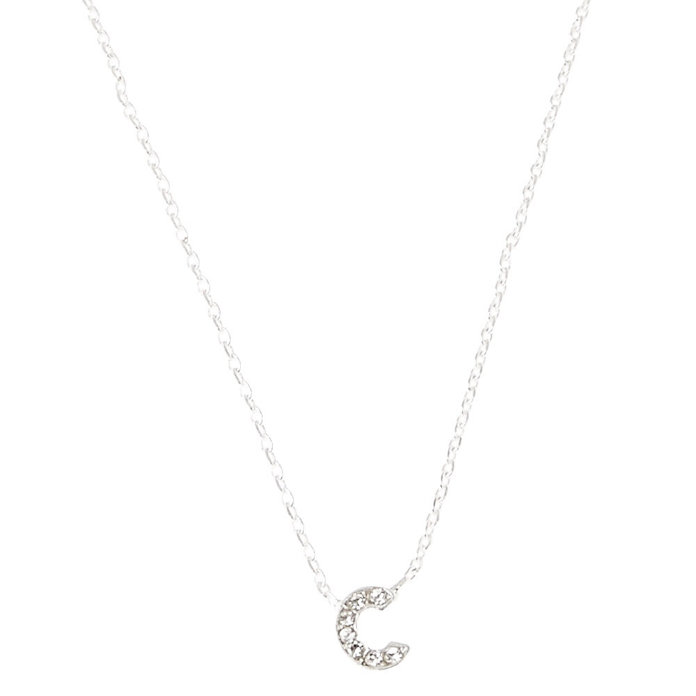 Claire's initial clearance necklace