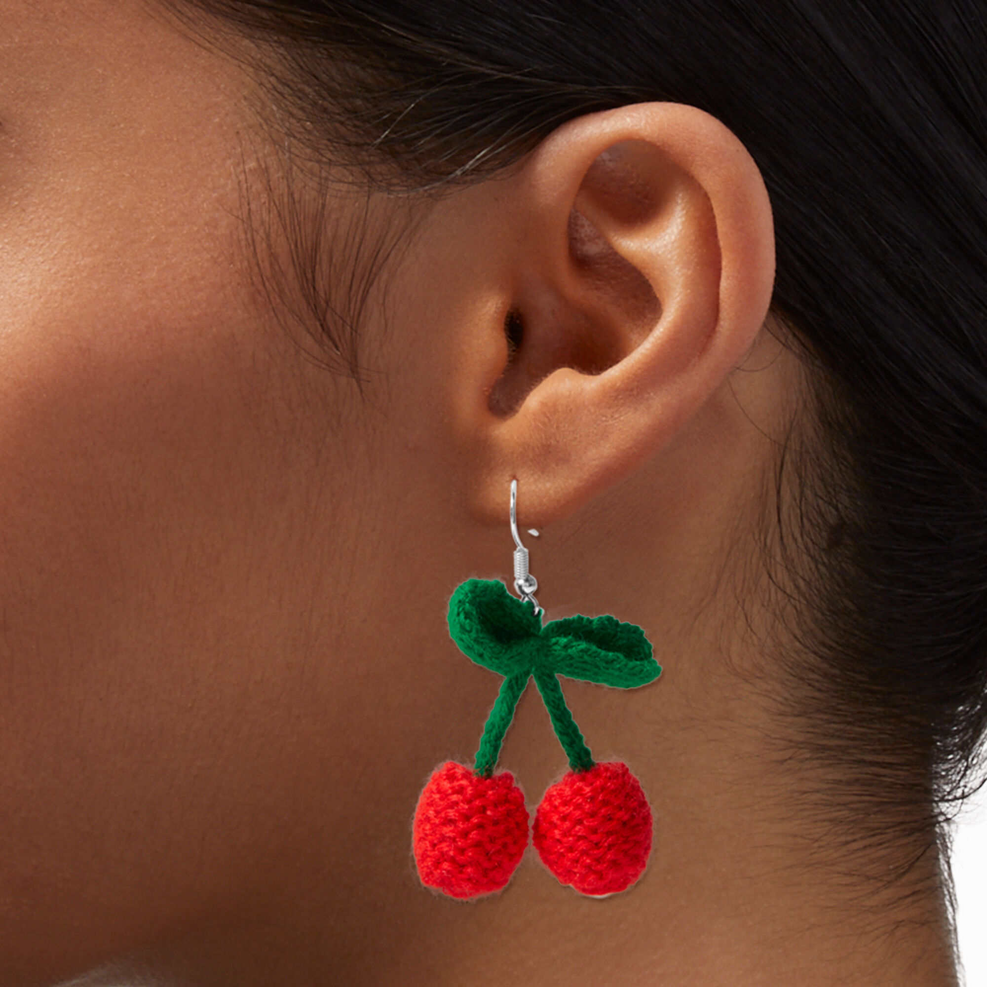 Cherry earrings claire's discount