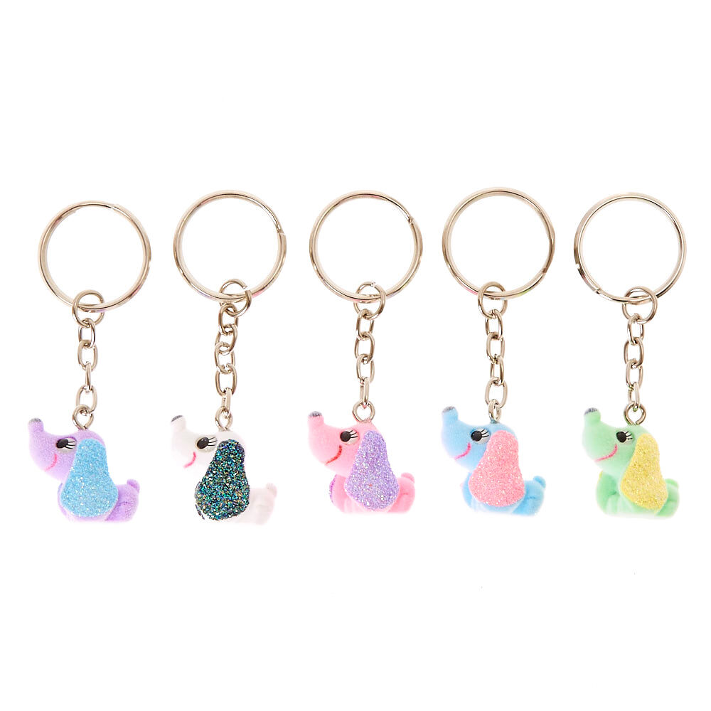 Best Friend Pastel Dog Keyrings - 5 Pack,