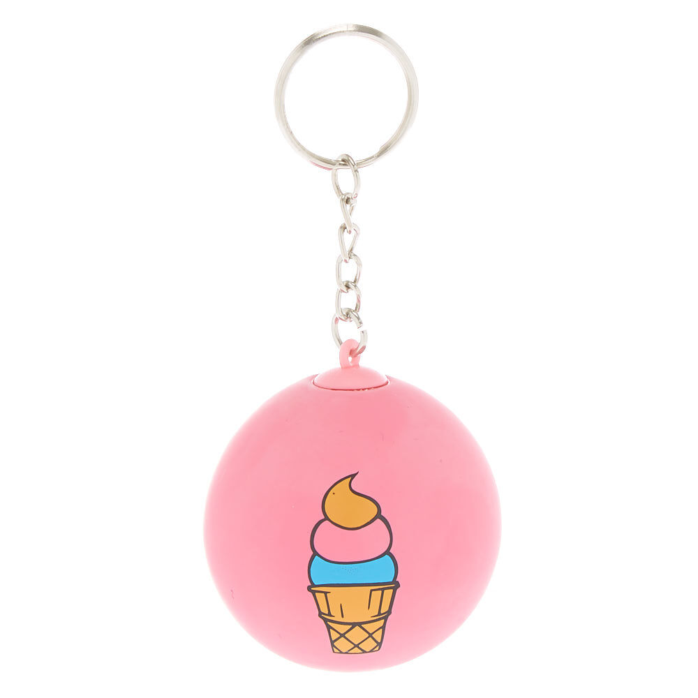 Ice Cream Stress Ball Keychain Pink Claire s