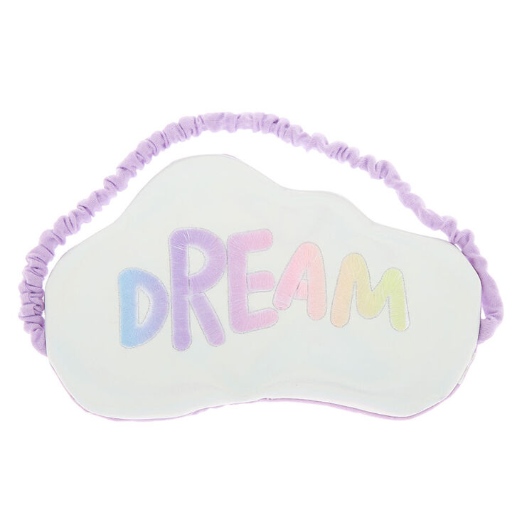 Claire's Masque de sommeil nuage « Dream » violet