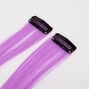 Sky Brown&trade; Ombre Faux Hair Clip In Extensions - Lavender, 2 Pack,