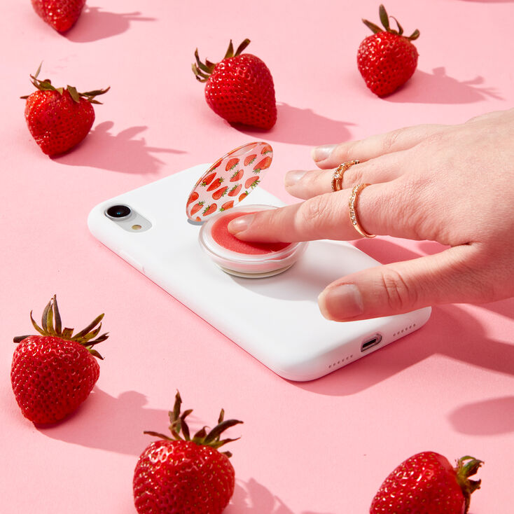 PopSockets Swappable PopGrip Lips - Strawberry,