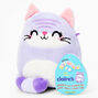 Squishmallows&trade; 5&quot; Claire&#39;s Exclusive Cat Soft Toy - Purple,