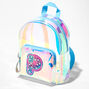 Holographic Initial Mini Backpack - P,