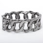 Hematite Chain Stretch Bracelet,