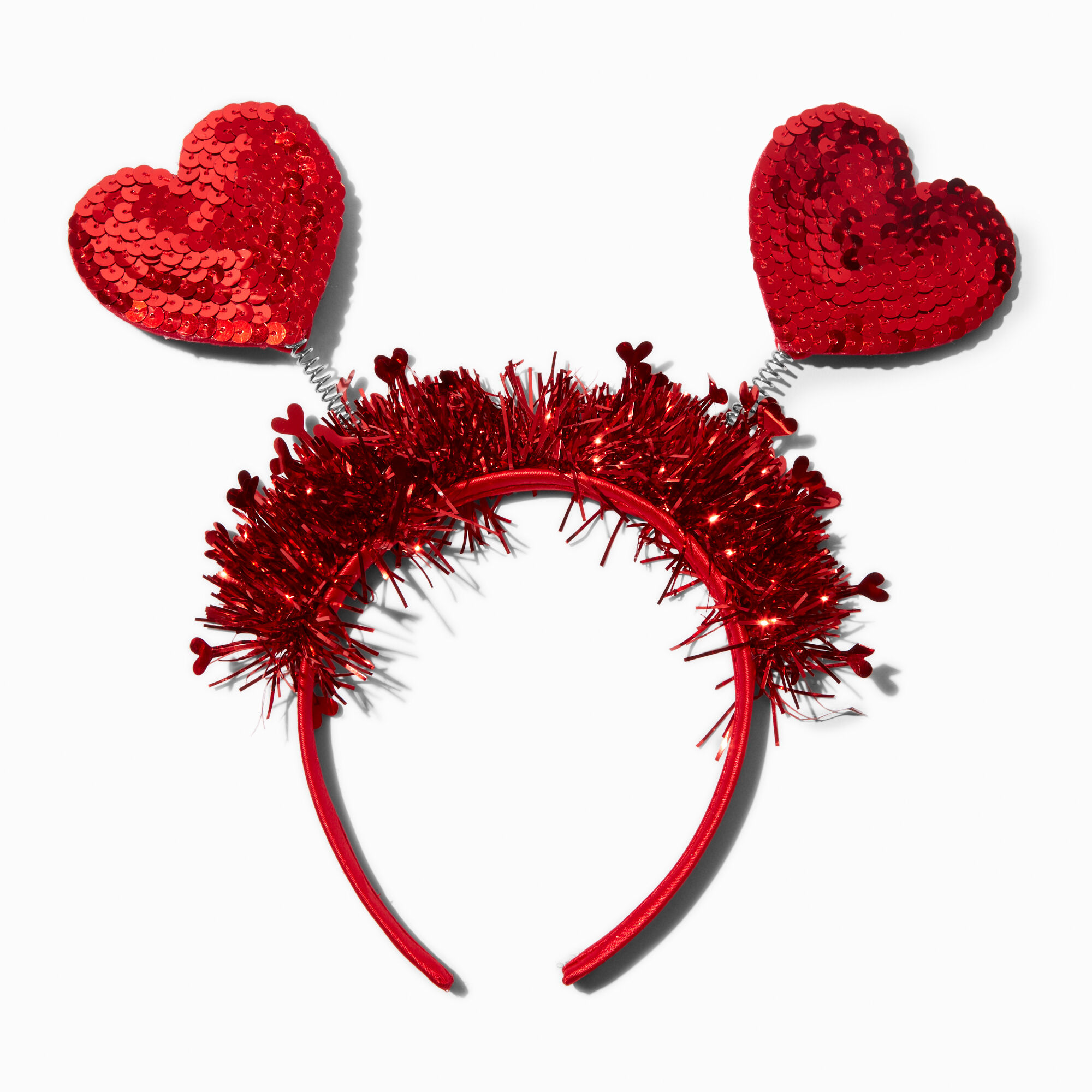 Valentine's Day Traditional Heart Deely Bopper Headband,