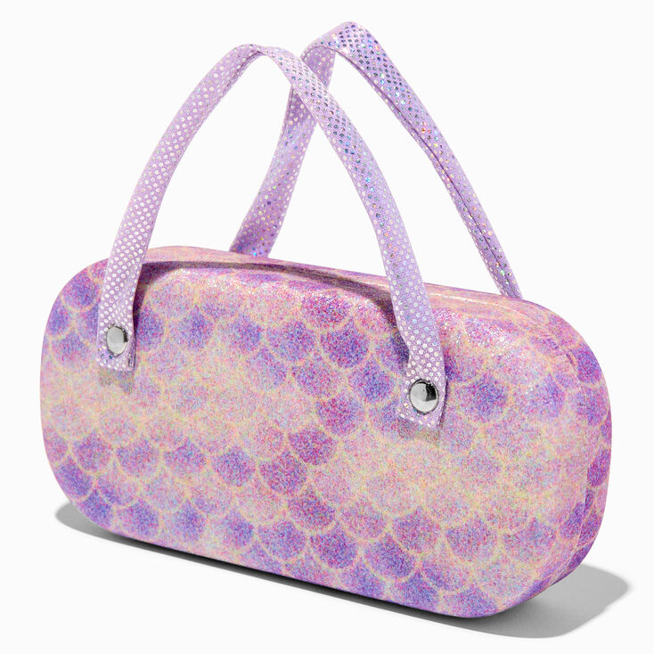 Claire&#39;s Club Glitter Mermaid Glasses Case Combo,