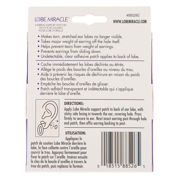 Buy LOBE MIRACLE Ear Lobe Support Patches, ear lobe support for