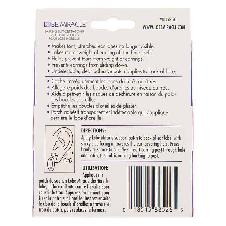 Lobe Miracle- Clear Earring Support Patches - Vietnam