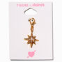 T H E M E x Claire&#39;s Gold-tone Pav&eacute; Starburst Charm,