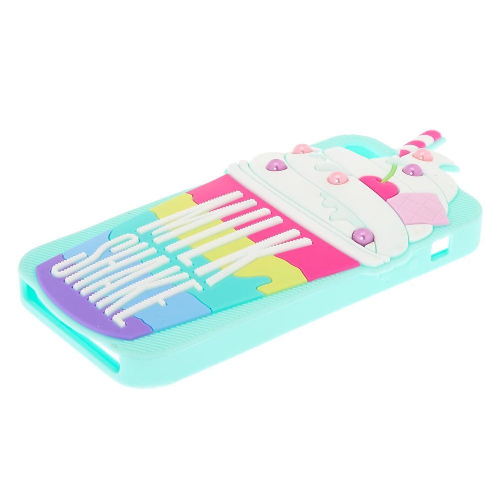 Silicone Milkshake Phone Case - Fits iPhone 5/5S,