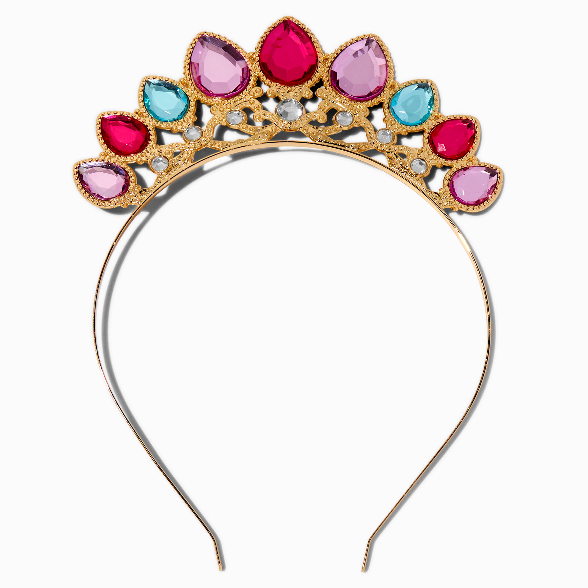 Claire's Club Rhinestone Crown Headband,