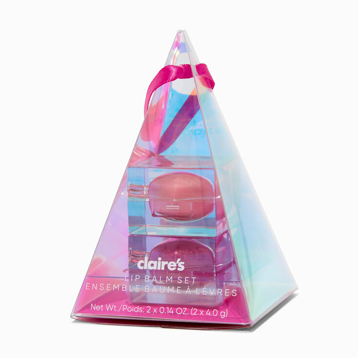 Pink &amp; Lilac Ornament Lip Balm Set - 2 Pack,