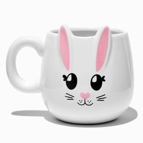 Easter Bunny White Ceramic Mug,