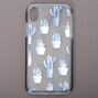 Clear Cactus Phone Case - Fits iPhone XR,