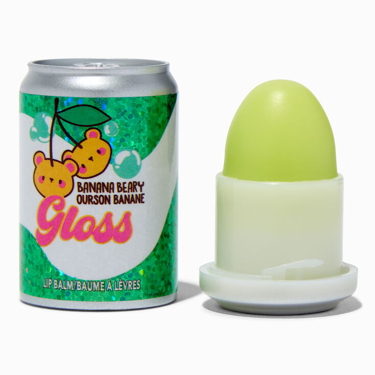Banana &#39;Beary&#39; Soda Can Lip Balm,