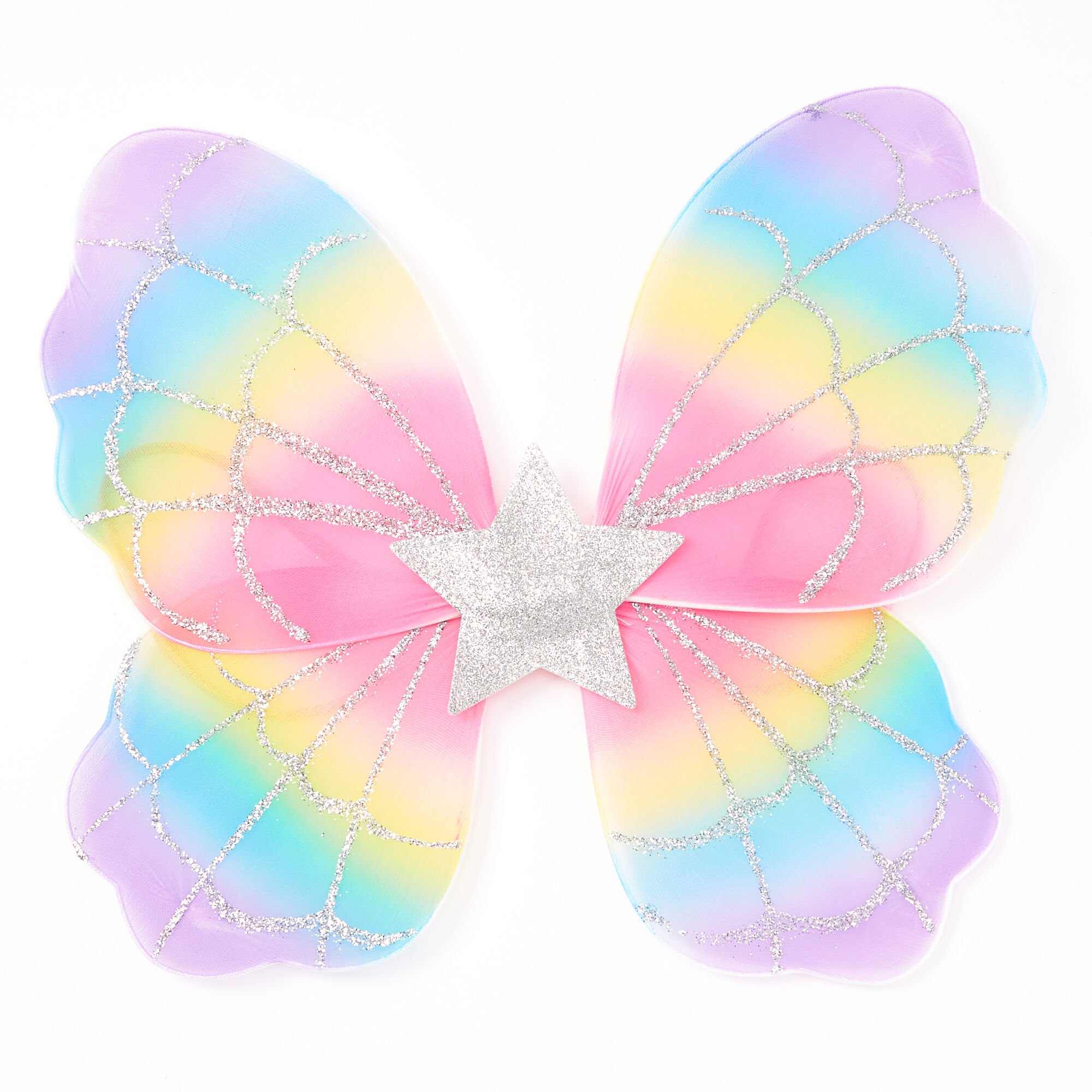 View Claires Club Rainbow Star Wings Silver information