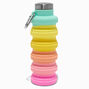 Collapsible Rainbow Ombr&eacute; Water Bottle,