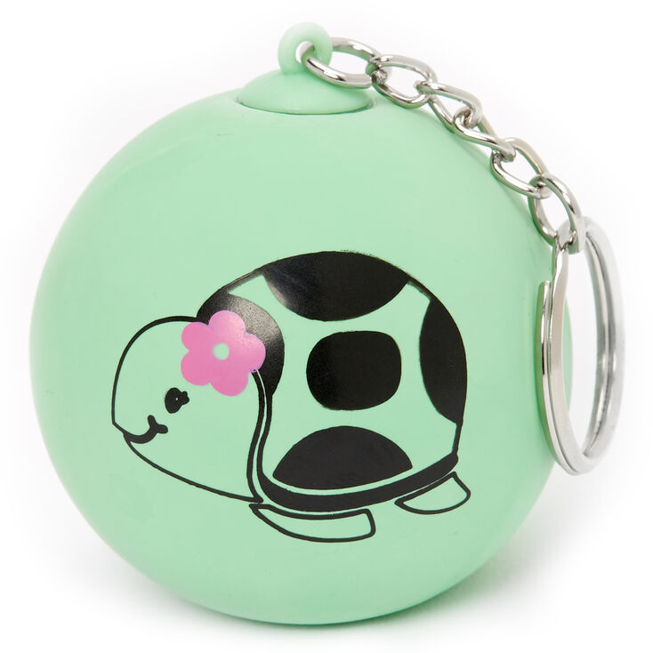 Tessa the Turtle Stress Ball Keychain - Green,