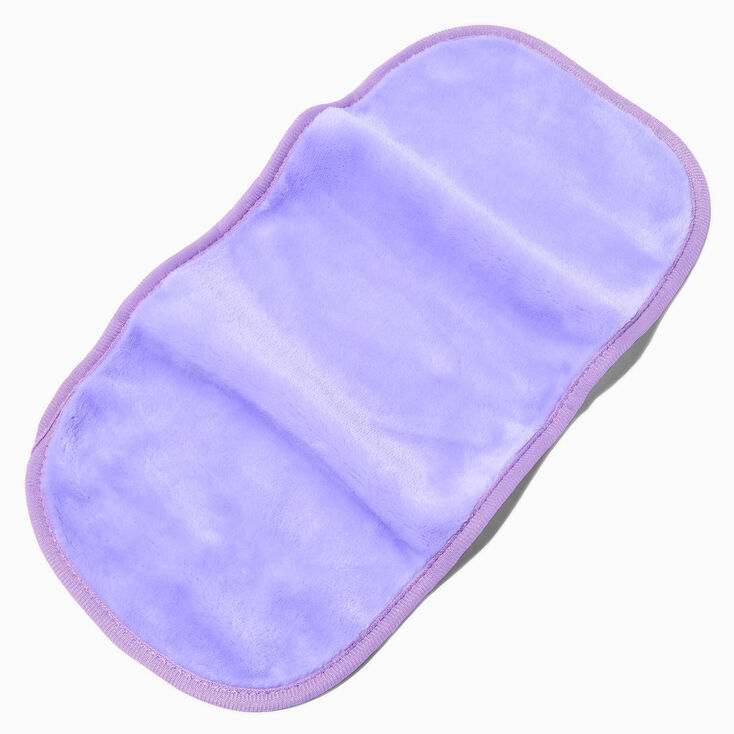 Purple Reusable Makeup Remover Cloth,