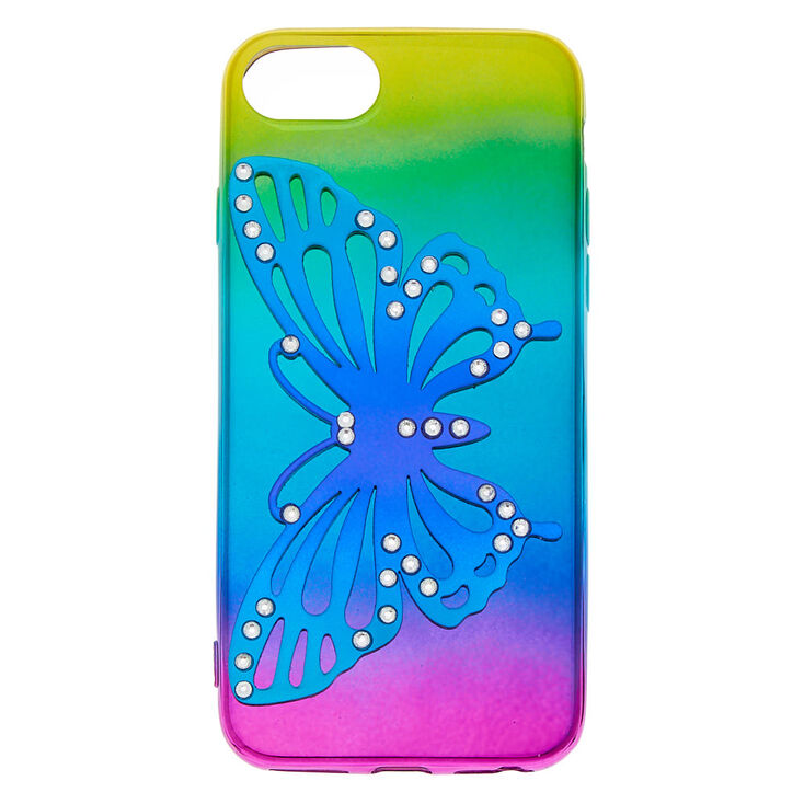 Rainbow Butterfly Phone Case - Fits iPhone 6/7/8,